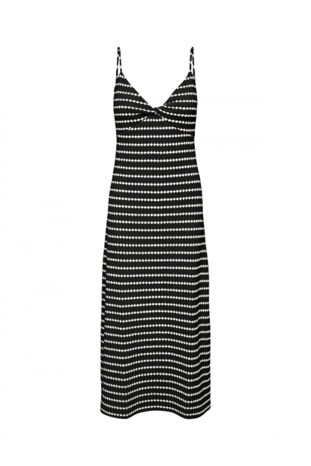 ONLY EVA STRIPE DRESS JRS BLACK 15346296