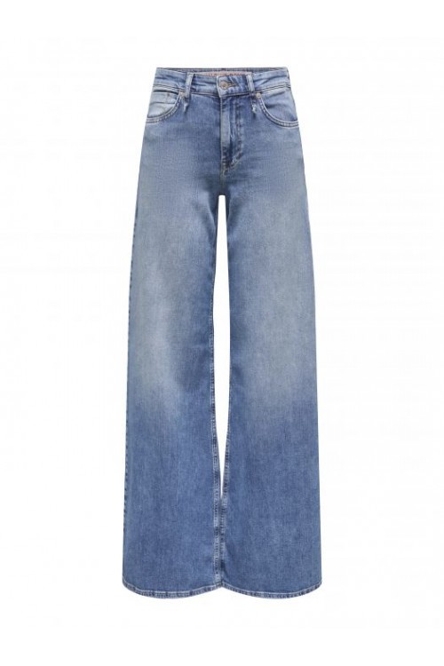 ONLY CALIFORNIA MW EX WI FLARE RED MEDIUM BLUE DENIM 15344665