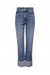 ONLY RILEY EX HW STRAIGHT TURN UP MEDIUM BLUE 15338462