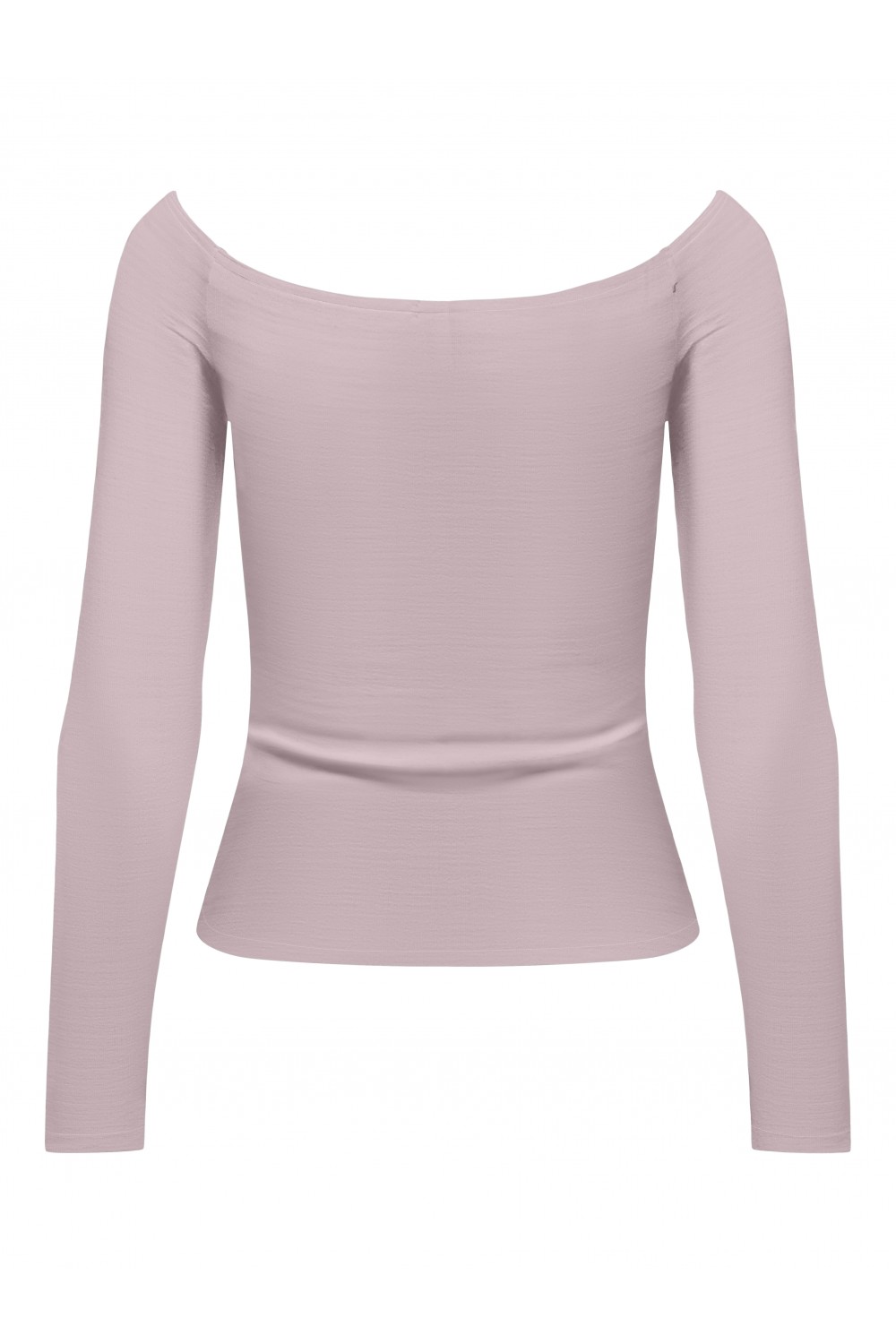ONLY GLAMOUR L/S BOAT NECK TOP BOX VIOLET ICE 15339763