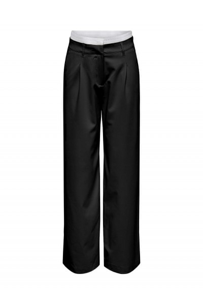 ONLY MERRYN LIFE MW BOXER WIDE PANT BLACK 15338446