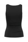 ONLY LEA S/L 2-WAYS FIT TOP JRS BLACK 15278090