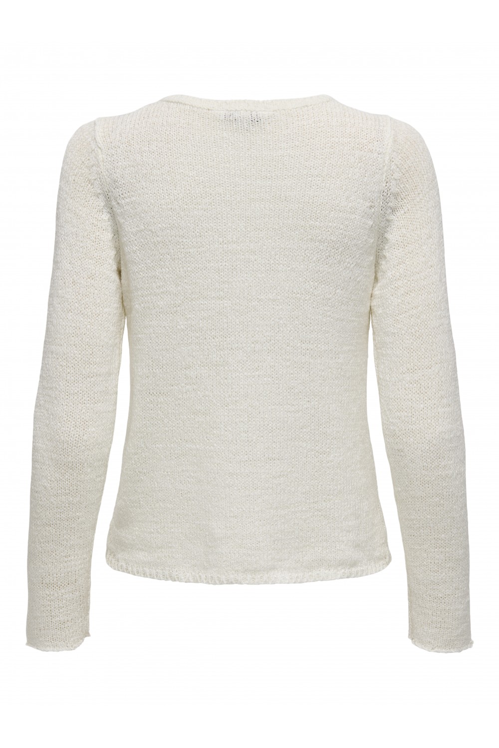 ONLY GEENA L/S V-NECK KNT CLOUD DANCER 15340862