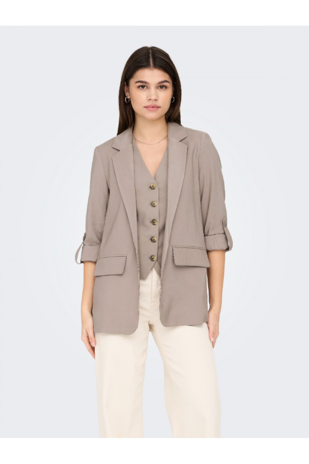 ONLY ARIS LIFE 3/4 LOOSE BLAZER FUNGI 15310839