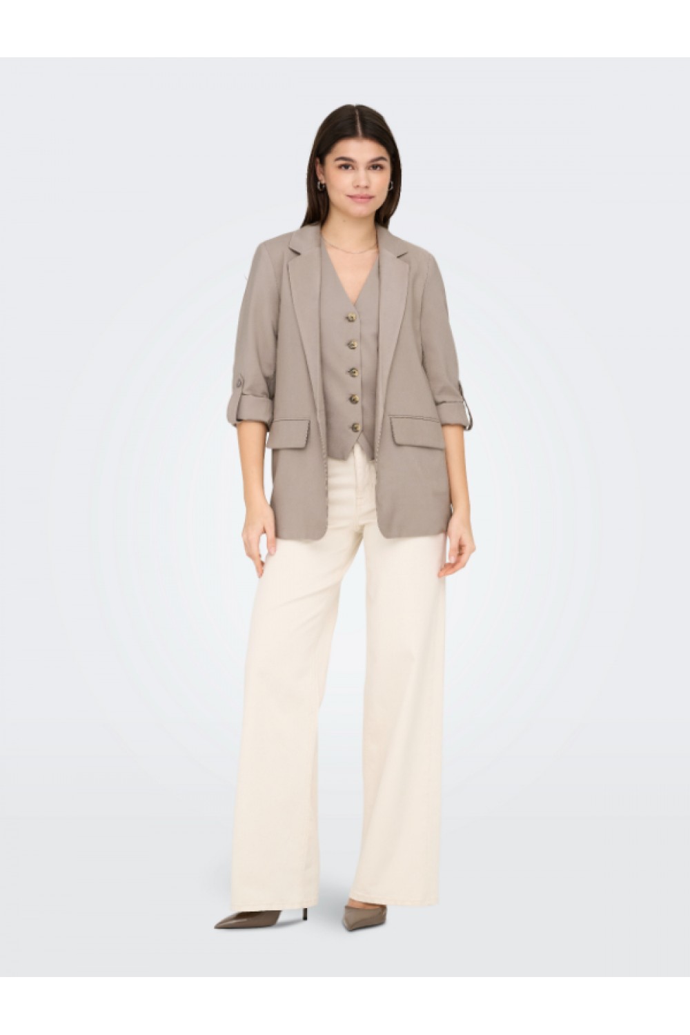 ONLY ARIS LIFE 3/4 LOOSE BLAZER FUNGI 15310839