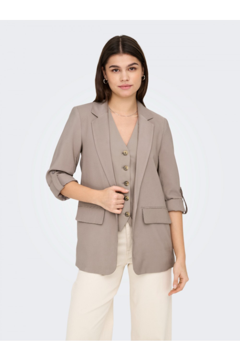 ONLY ARIS LIFE 3/4 LOOSE BLAZER FUNGI 15310839