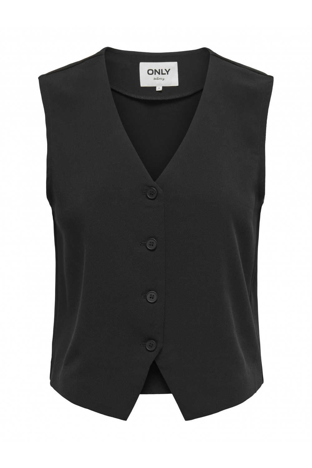 ONLY THANA LIFE WIDE CASUAL PANTS-WAISTCOAT BLACK 15338922