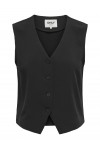 ONLY THANA LIFE WIDE CASUAL PANTS-WAISTCOAT BLACK 15338922