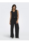 ONLY THANA LIFE WIDE CASUAL PANTS-WAISTCOAT BLACK 15338922