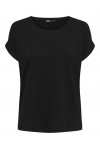ONLY MOSTER NECK TOP BLACK 15106662
