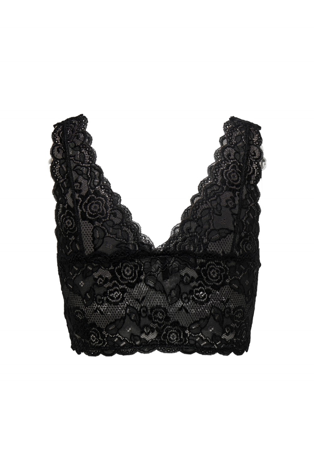 ONLY CHLOE LACE BRA BLACK 15107599