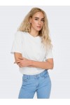 ONLY MONJA S/S TEE JRS WHITE 15320892