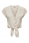 ONLY SIESTA KNOT LIN SHIRT MOONBEAM 15322270