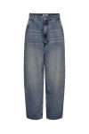 ONLY GIA MID LOOSE BAGGY MEDIUM BLUE DENIM 15325673
