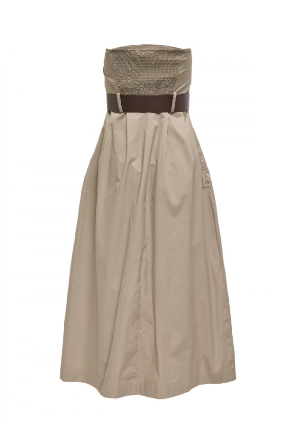 ONLY ZORA LONG TUBE DRESS PNT SAVANNAH TAN 15344546