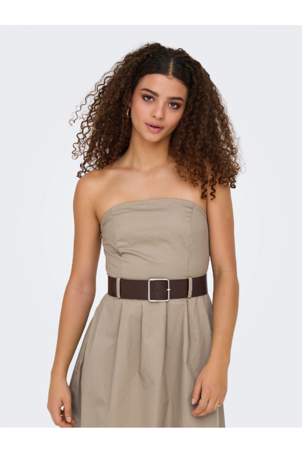 ONLY ZORA LONG TUBE DRESS PNT SAVANNAH TAN 15344546