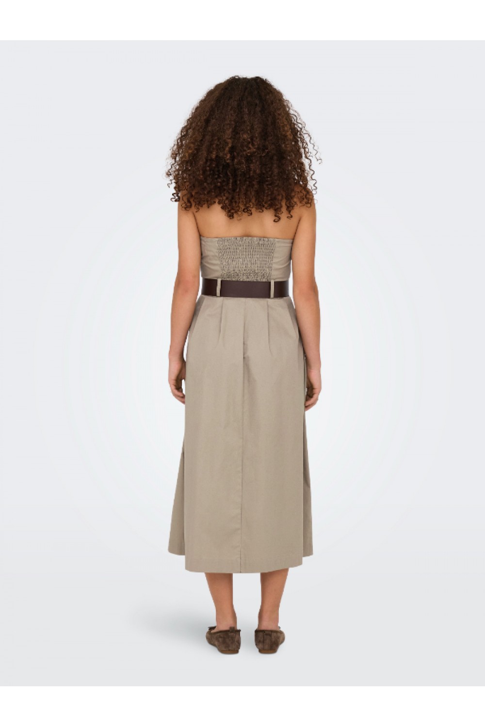 ONLY ZORA LONG TUBE DRESS PNT SAVANNAH TAN 15344546