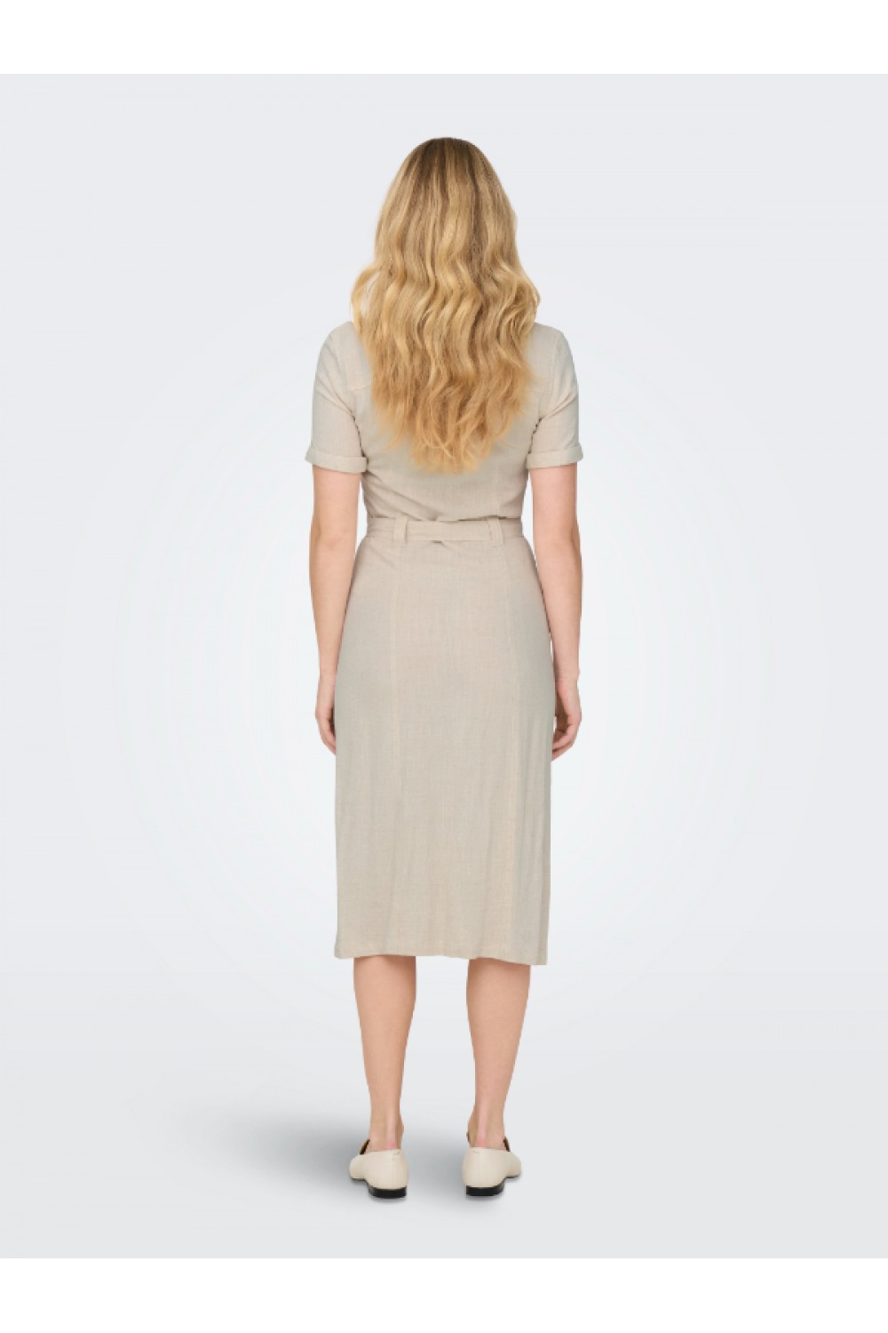 ONLY SIESTA LIN BL SHIRT DRESS PNT ΜΟΟΝΒΕΑΜ 15347210