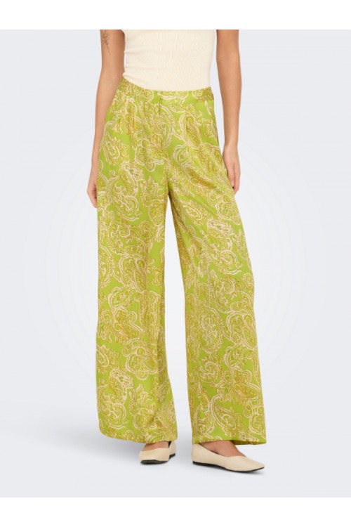 ONLY PAULA LOOSE PANT APPLE GREEN 15339991