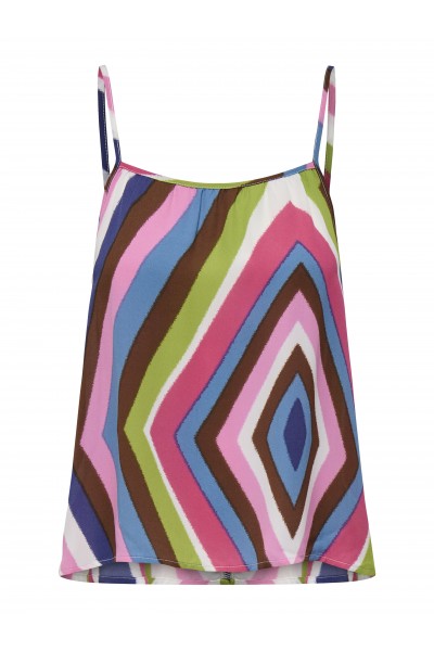 ONLY ALMA LIFE POLY ELLA SINGLET SACHET PINK 15343109