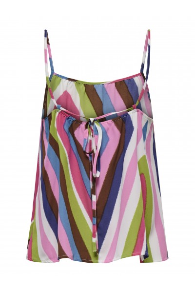 ONLY ALMA LIFE POLY ELLA SINGLET SACHET PINK 15343109