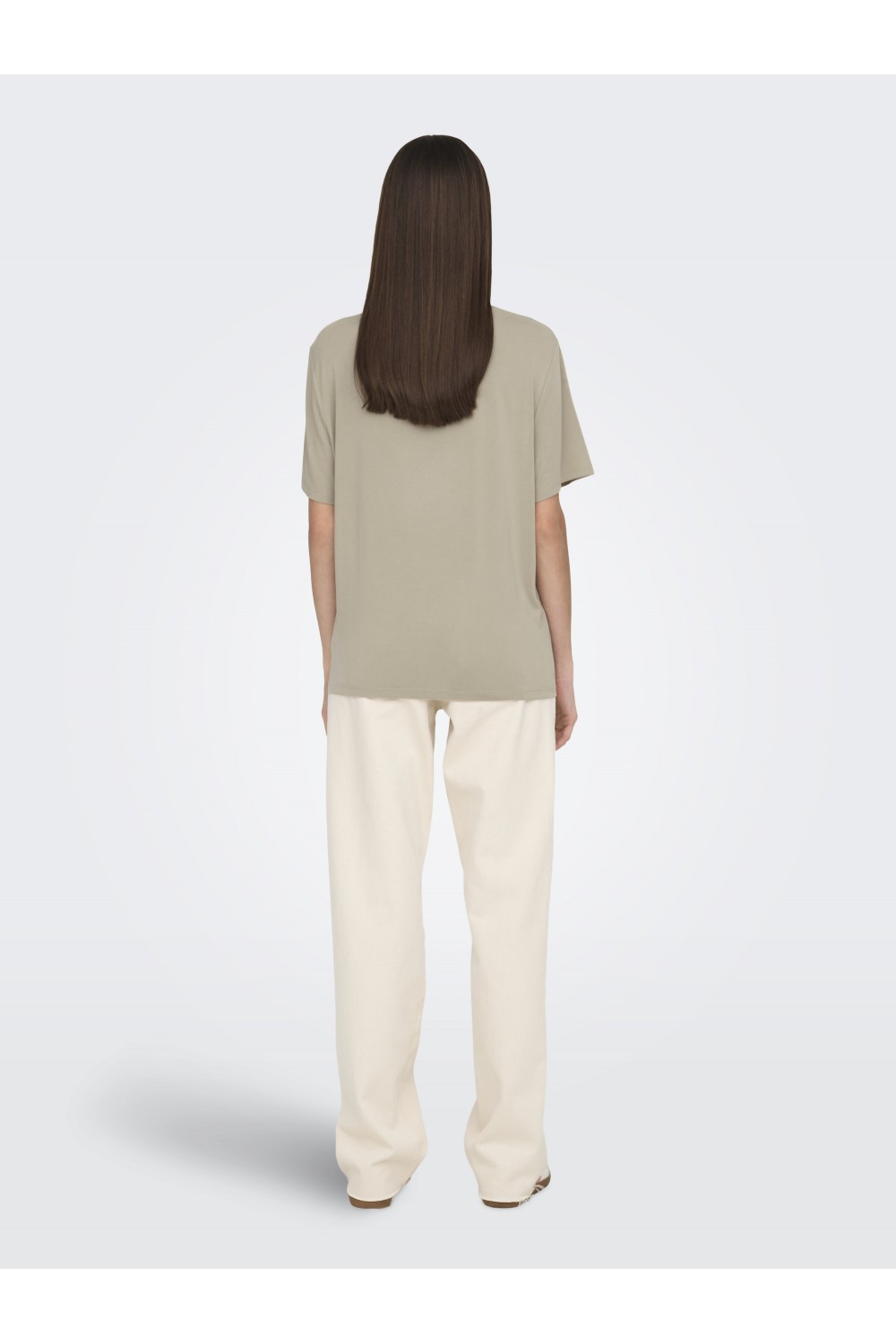 ONLY FREE LIFE SS O-NECK BLING TOP CASHMERE 15343270