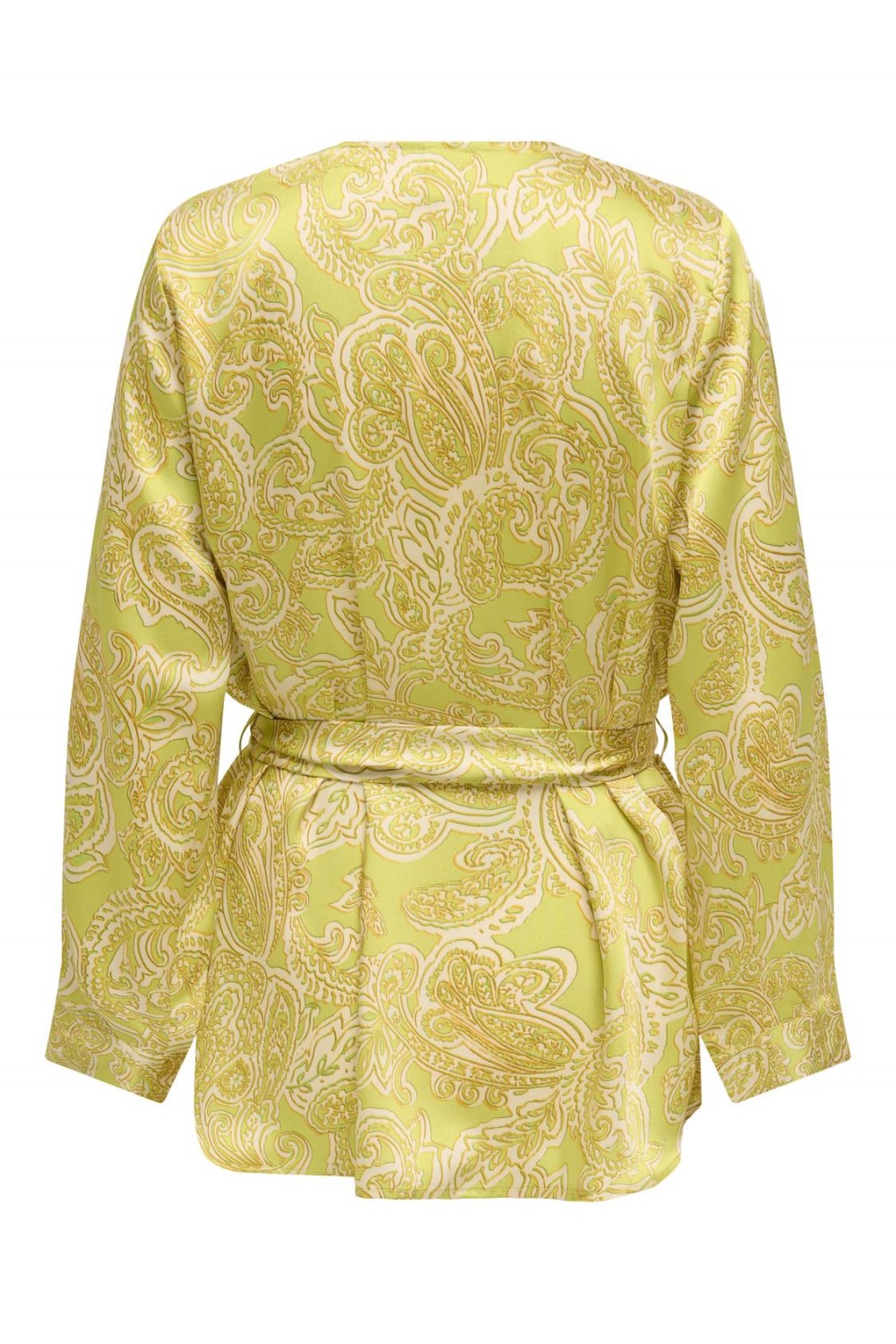 ONLY PAULA LIFE L/S KIMONO APPLE GREEN 15343038