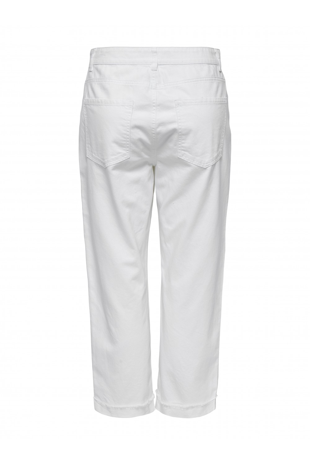 ONLY SILLA MW BAGGY ANK PANT BRIGHT WHITE 15344269
