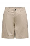 ONLY ZORA MW BERMUDA SHORTS OXFORD TAN 15344538