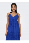 ONLY MILLA LIFE STRAP MAXI DRESS SURF THE WEB 15344637
