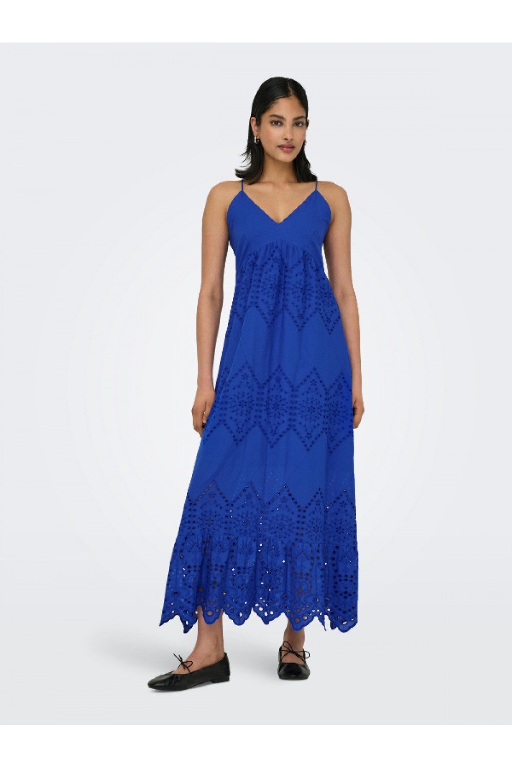 ONLY MILLA LIFE STRAP MAXI DRESS SURF THE WEB 15344637