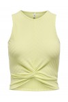 ONLY SANDY TWIST TOP PALE LIME YELLOW 15319507