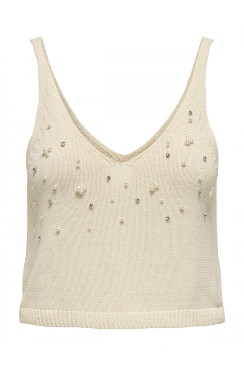 ONLY COLETTE LIFE SL BLING TOP ECRU 15344411