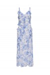 ONLY MIRIAM LIFE FRILL LONG DRESS PTM BEL AIR BLUE 15348901