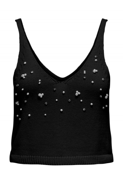 ONLY COLETTE LIFE SL BLING TOP BLACK 15344411