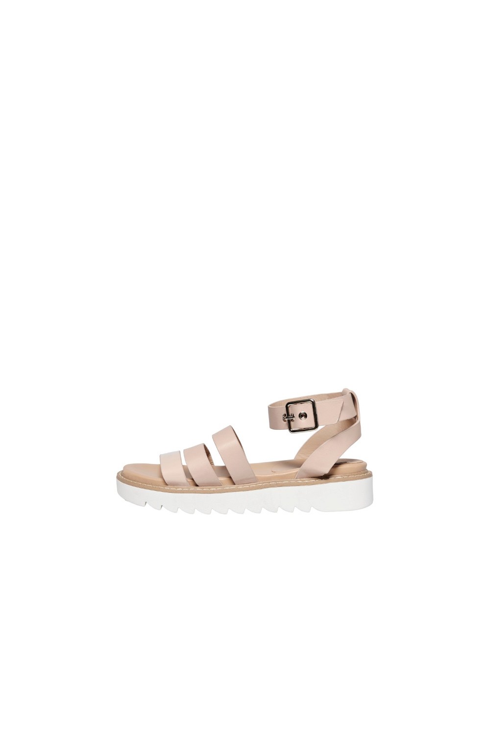 ONLY CHUNKY WRAP SANDALS NUDE 15194077