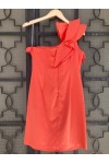D&K DRESS CORAL RED BE222