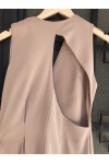 MISCHALIS DRESS BEIGE BE224