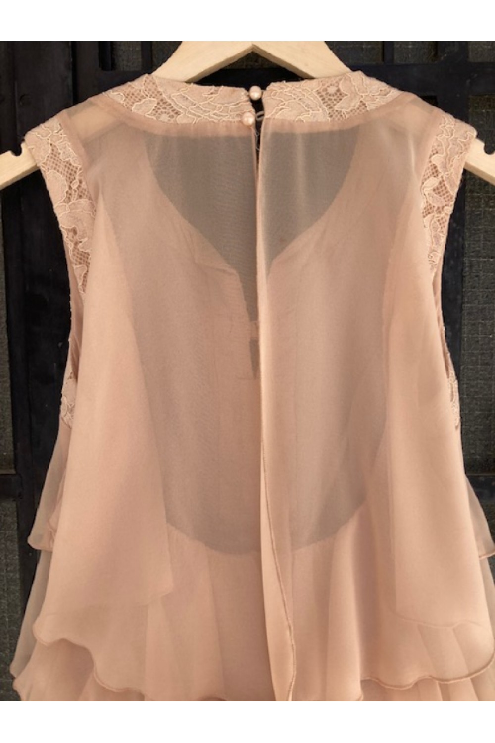 TASSOS MITROPOULOS DRESS BEIGE BE226