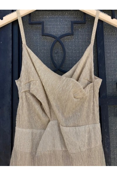 MYA DRESS GOLD BE214