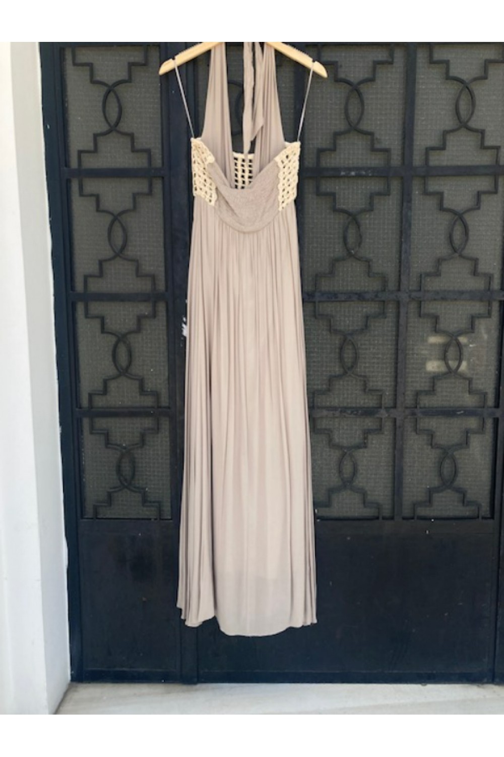MOUTAKI DRESS BEIGE BE242