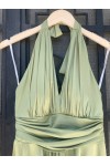 ALEYA DRESS MINT GREEN BE253