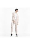 PUMA CLASSICS POLY TRACK JACKET PASTEL PARCHMENT