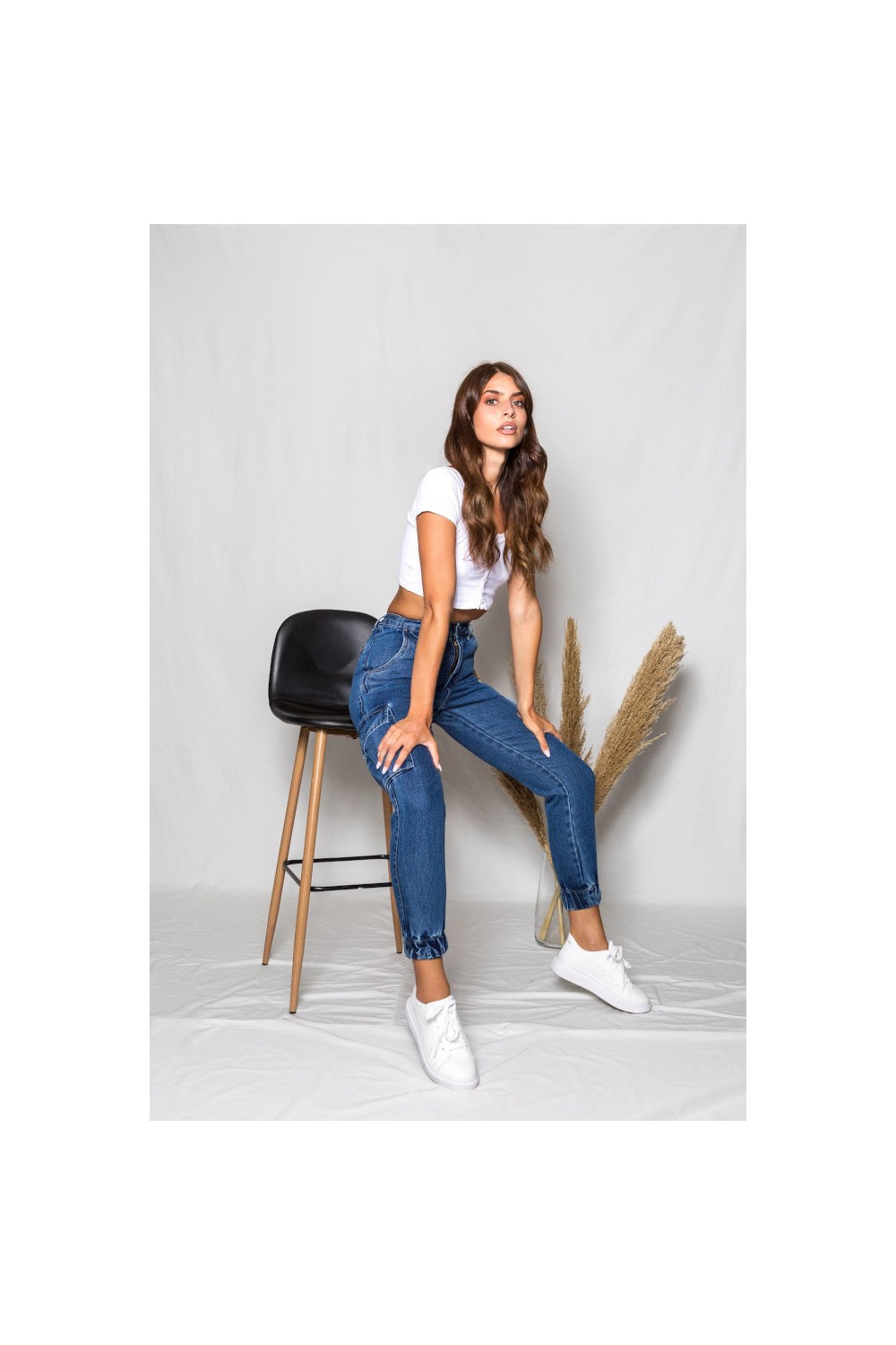 SAC & CO MARGARET CARGO PANTS BLUE 21/150