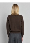 STAFF JEANS & CO SELI WOMAN KNIT POLO ESPRESSO 63-210.056