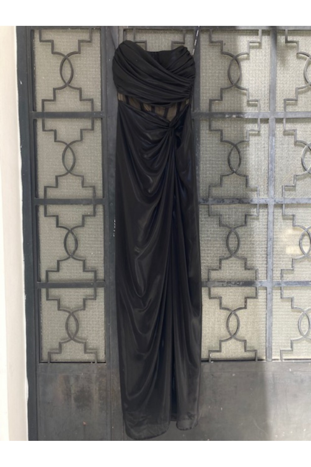 ALEYA LONG DRESS BLACK BE74