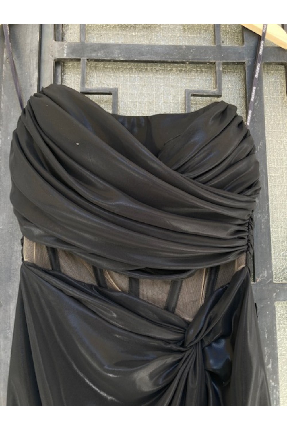 ALEYA LONG DRESS BLACK BE74