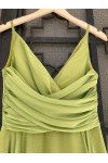 ALEYA LONG DRESS YELLOW/GREEN BE75