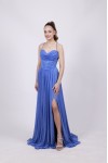 ALEYA LONG DRESS DEEP BLUE BE56