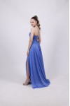 ALEYA LONG DRESS DEEP BLUE BE56